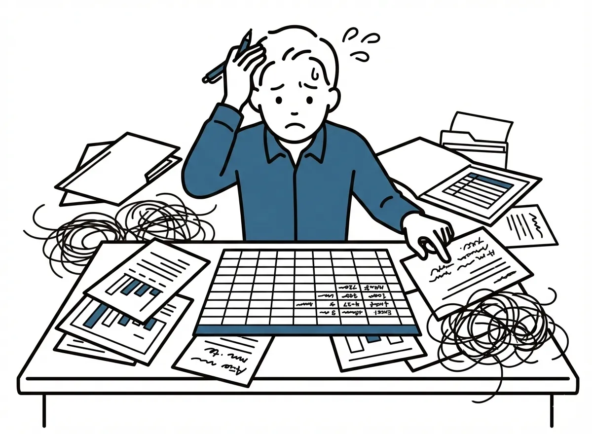 レポート作成に追われる